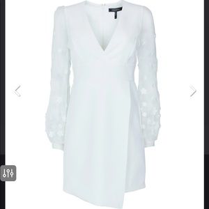 Emery Organza Sleeve Evening Dress